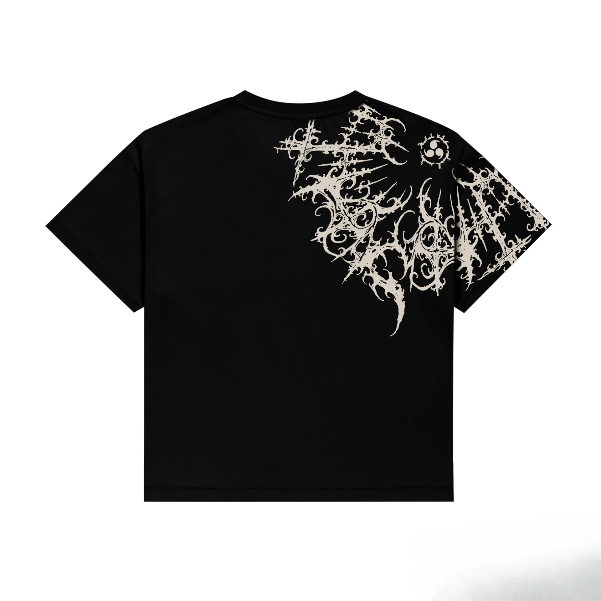 Men Y2K Oversized Short Sleeves T-shirt Summer Tide Fitness Room Pure Cotton Brief Printing