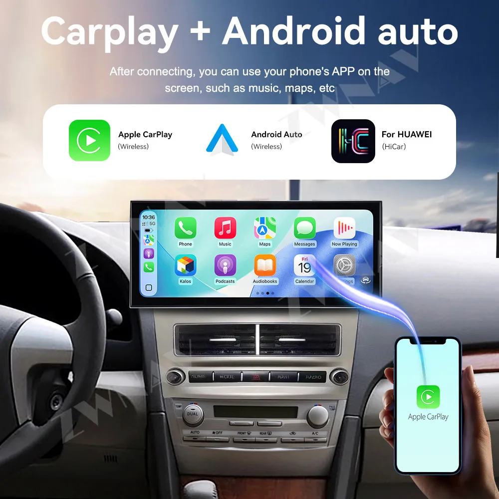 Car Gps Multimedia Player For Toyota Camry 2006-2011 Android 15 15.8 Inch Car Interior Accessories Car Media Radio Tape Recorder view 6