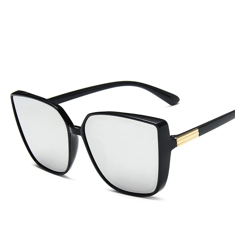 XaYbZc Cateye Designer Sunglasses Women 2025 High Quality Retro Sunglasses Women Square Glasses Women/Men Luxury Oculos De Sol