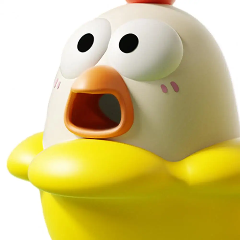 Chick Squeeze Toy Squeaky Chick Stress Relief Toy Anxiety Fidget Portable Travel Decompression Scream Duck Stress Relief Chick