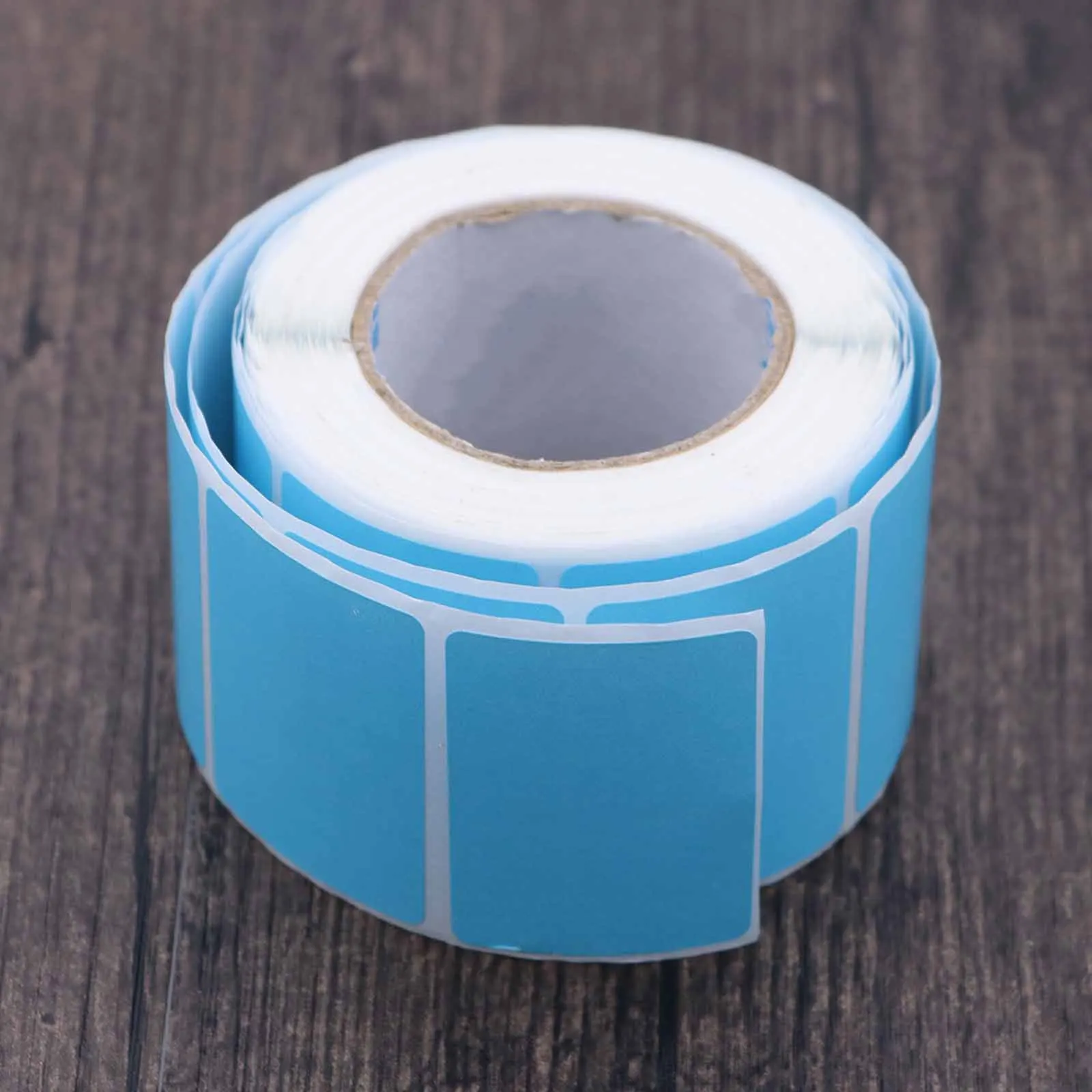 

Thermal Printer Labels Colored Waterproof Oilproof Antifriction Noexcessiveglue Safeuse Shipping Stickers Blue