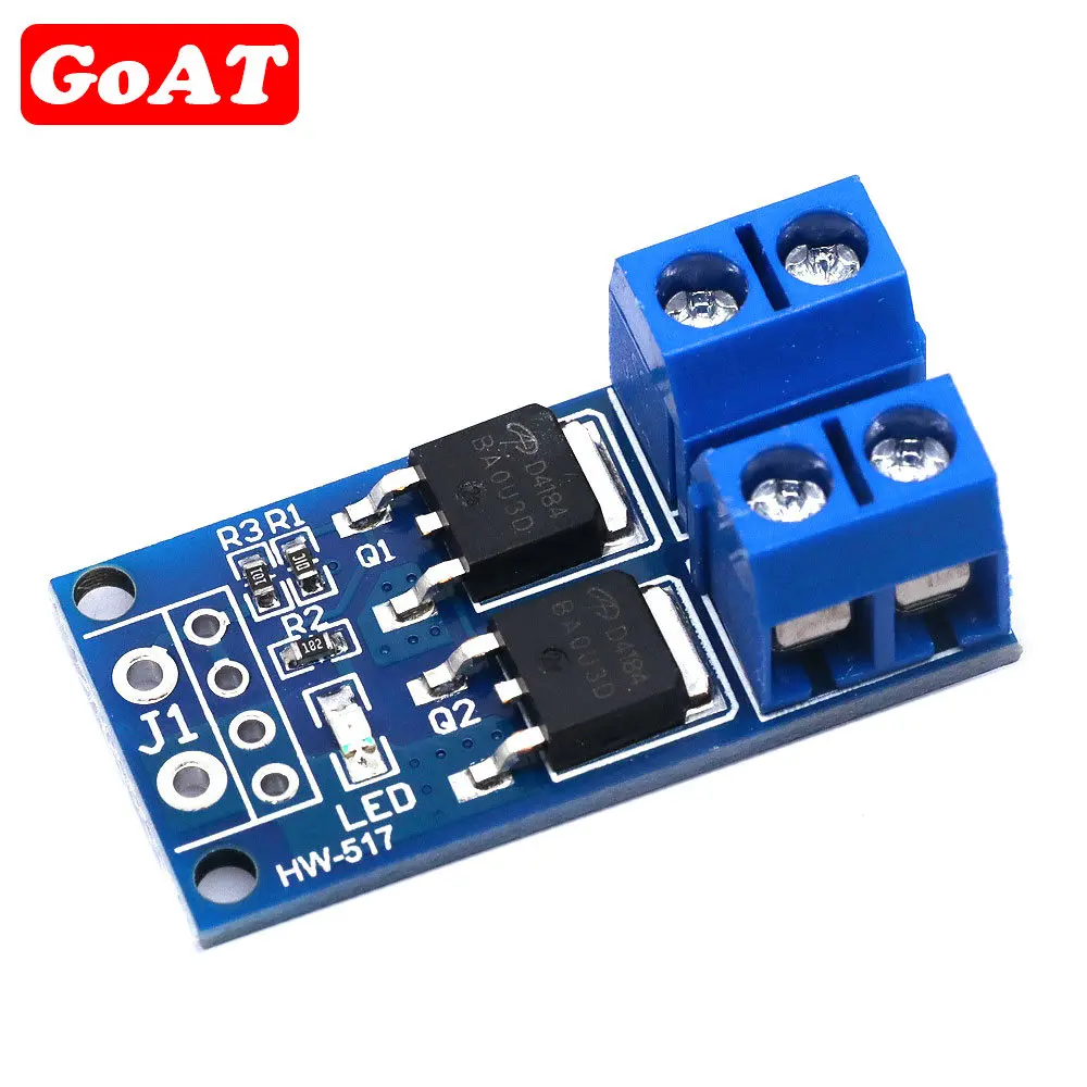 15A 400W MOS FET Trigger Switch Drive Module DC 5V-36V PWM Regulator Control Panel Motor control board