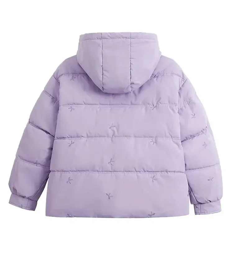 2025 New Winter New Cotton Coat, Short Bread Coat, Warm Hooded Cotton Coat, Loose Thickened Small Coat for Women
