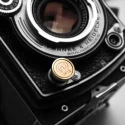 Pure Copper Camera Protect Cover Cap Metal Shutter Button Panel for Rolleiflex 3.5E 2.8E 3.5F 2.8F Rollei35 35T 35S 35RF