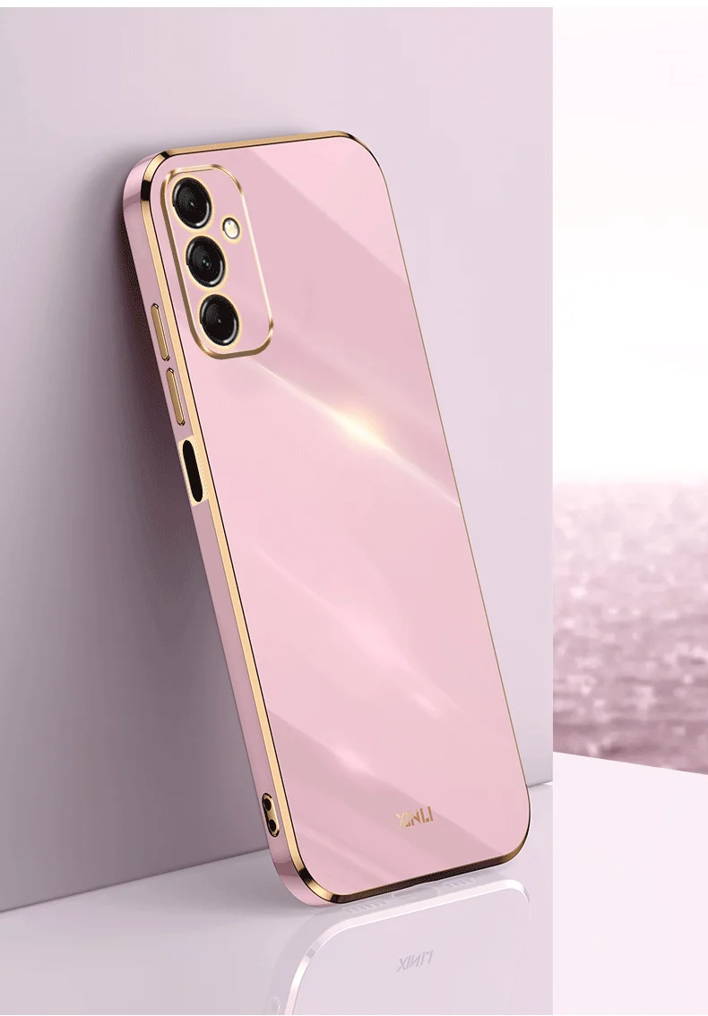 Luxuriöse 6D-Plating-Hülle für Samsung Galaxy A25 A55 A15 A35 A33 A37 A57 A56 A36 A26 A16 A54 A34 A13 A32 A17 A24 5G 4G Softcover – Detail 27