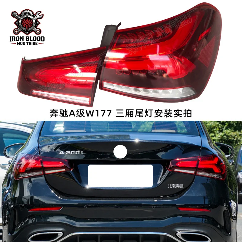 Suitable for 2018-2020 Model  Mercedes-Benz A-Class W177 Sedan Edition Tail Light