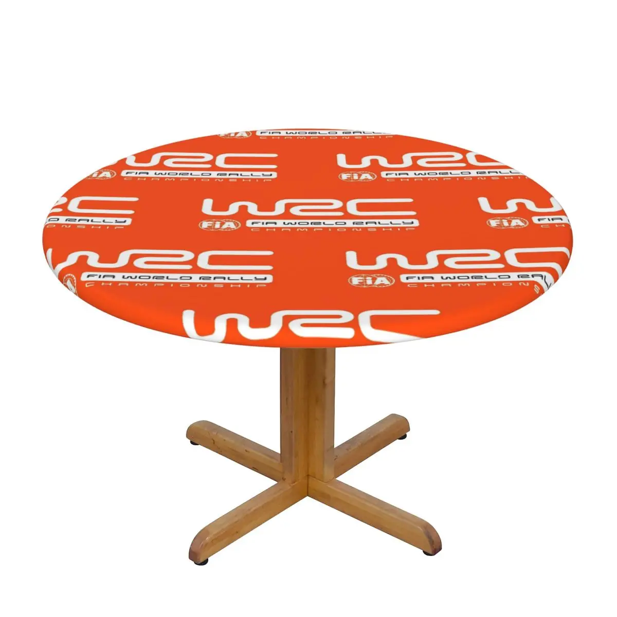 World Rally Championship WRC Waterproof Round Tablecloth Oilproof Table Cloth for Kitchen Events Dining Table Cover