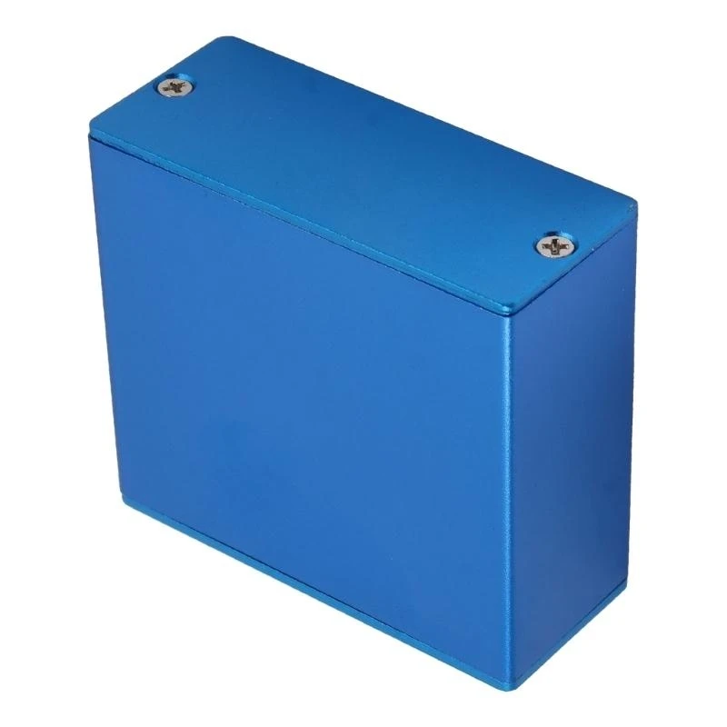  Extruded Project Enclosure Metal Waterproof Electric Box Aluminum Power Amplifier Chassis 1.97x2.28x0.94in(LxWxH)