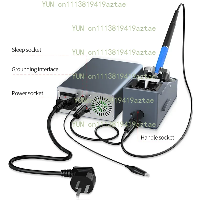 200W T3A Smart Soldering Station Supports T12/T245 Handle for Motherboard PCB BGA Welding Repair Soldering Station Tools