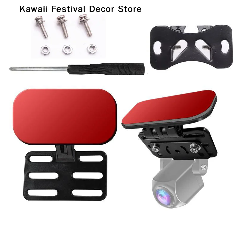 【K】Car Rear View Camera Bracket Dash Mirror Mount Holder For Backup Reverse Cameras Automobile Dashboard Rearview Mirror Support