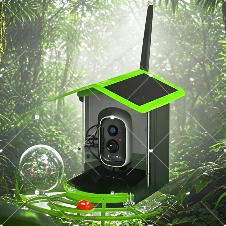New Bird Feeder Outdoor AI Recognition Intelligent Bird Feeder Supports A Variety of Color Options