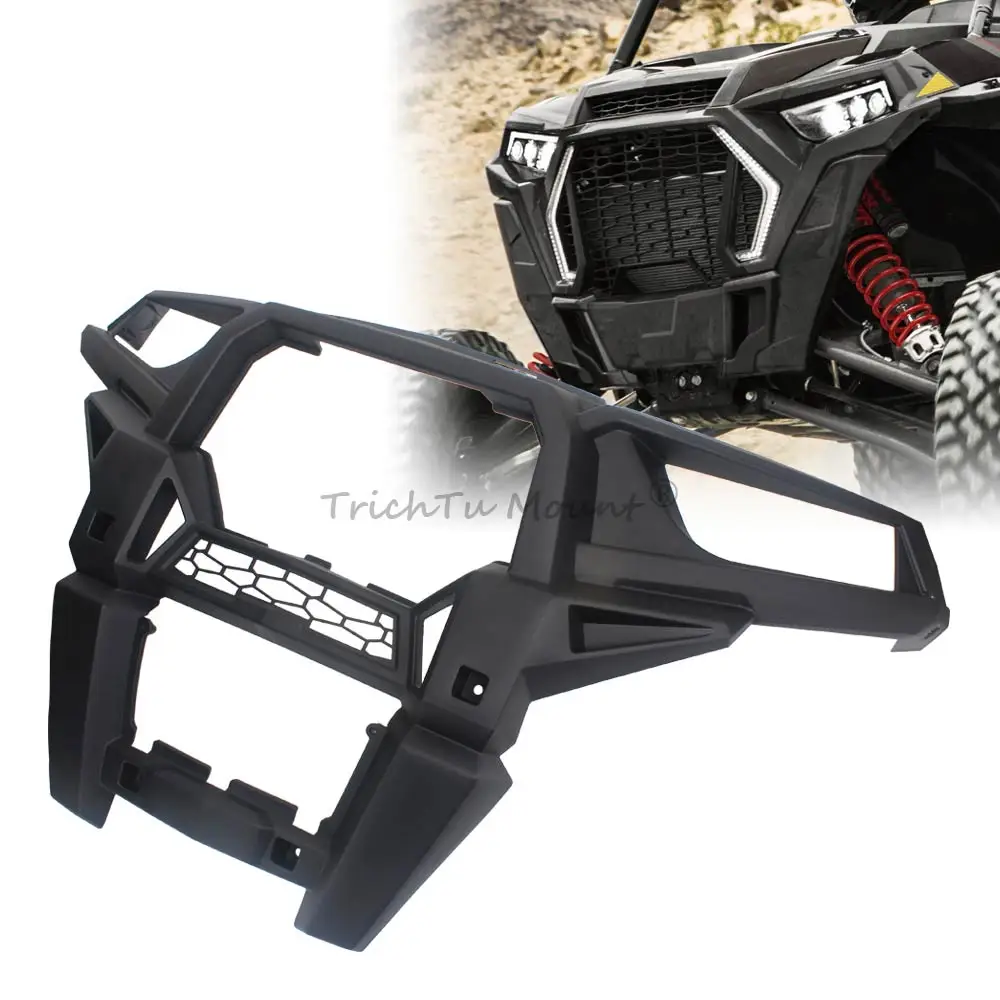 UTV SXS Parts Front Fascia Cowl End Cover ABS Matte Black For Polaris RZR S 4 XP 900 1000 Ranger XP 2014-20 Rpl For #5452675-070
