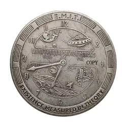 HB(242) Hobo Nickel Morgan Dollar Silver Plated Copy Coin
