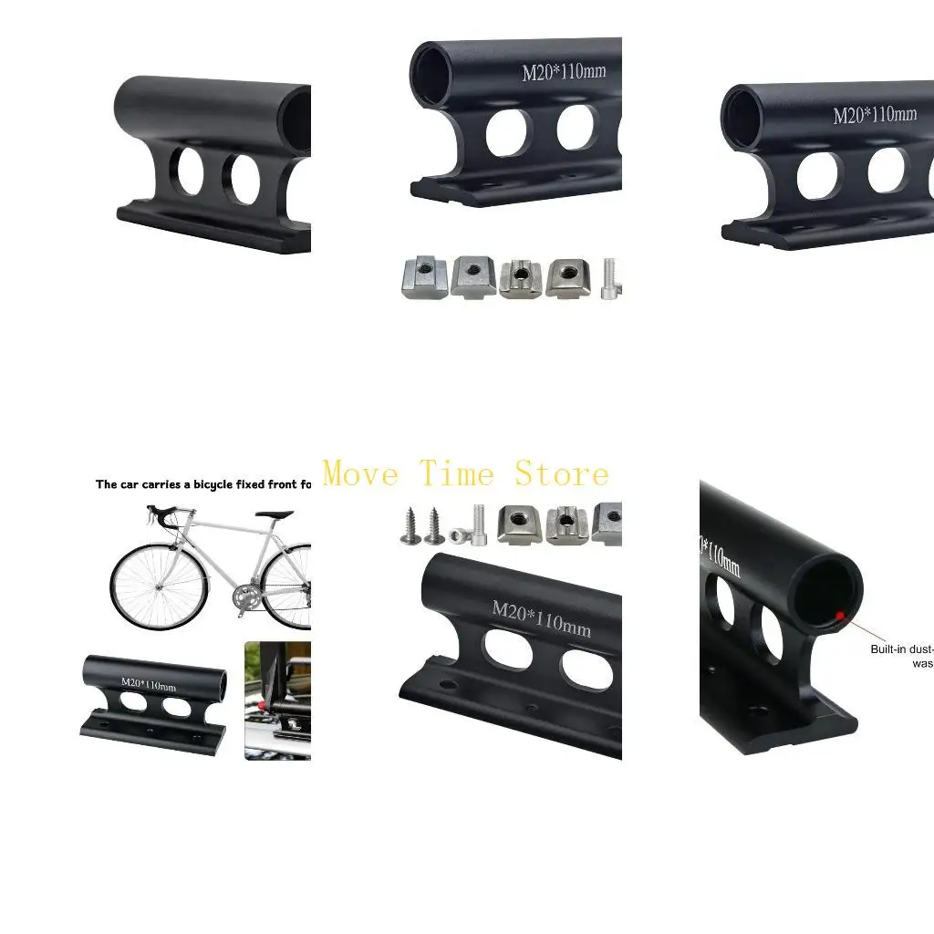 92ME Quick Release Thru Axles Carriers Bicycles Fork Mount Car Carry Rack 20x110mm