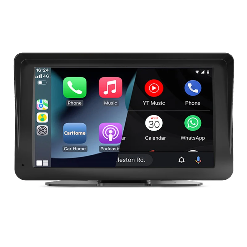 

Car Stereo Portable Wireless 7"Touch Screen CarPlay Android Auto Automatic Multimedia Player for Navigation