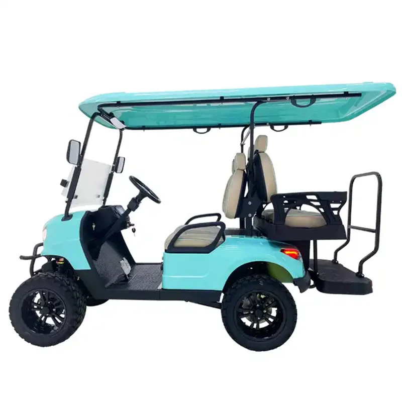 Latest Design Road Legal Custom Electric Golf Cart Dealer Electric Rear Drive Luxury High Quality 48V Lithium Electric Scooter