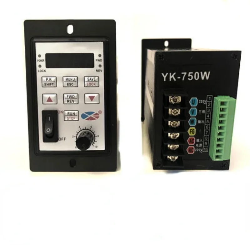 Simple Inverter Single-Phase Three-Phase 220V Motor Speed Governor YK-200WYK-400W YK-750W