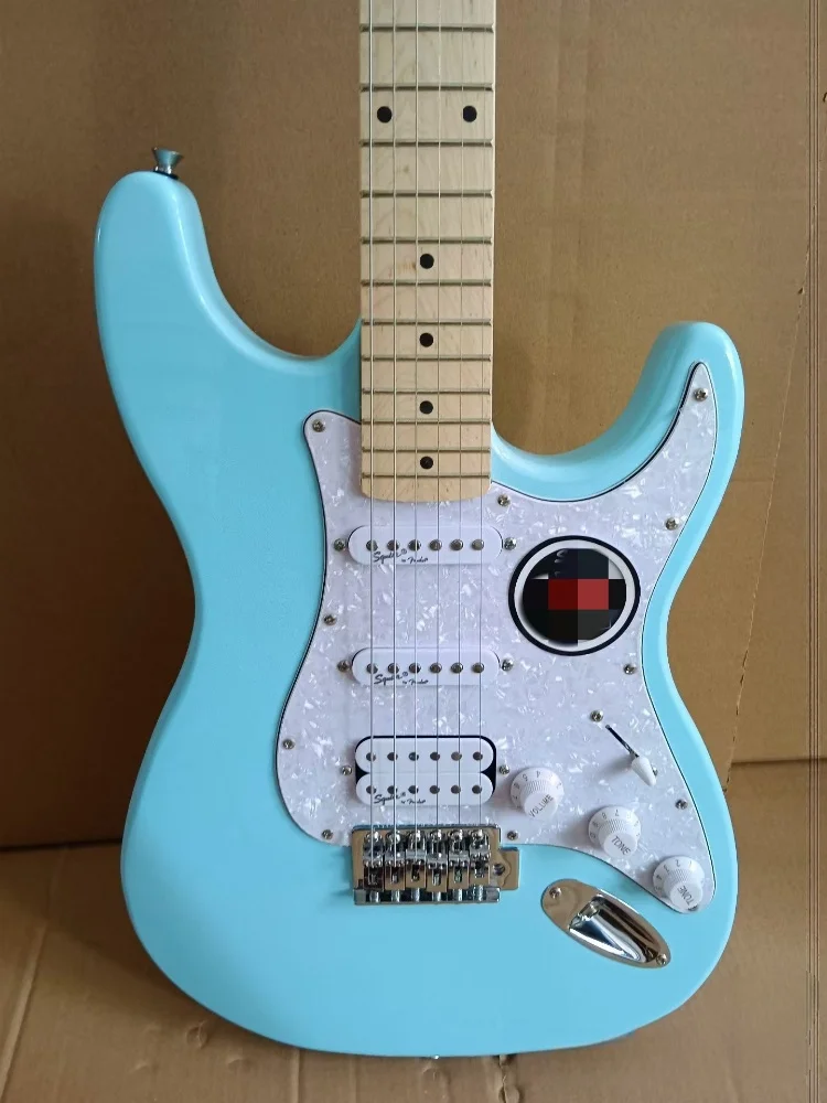 Custom Shop, Made in China,Lake Blue GUItaR,Free Shipping