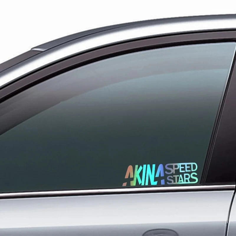 Tri koshki Initial D Akina Speedstars Car Sticker Vinyl Decals Reflective on Motorcycle SUV Bumper