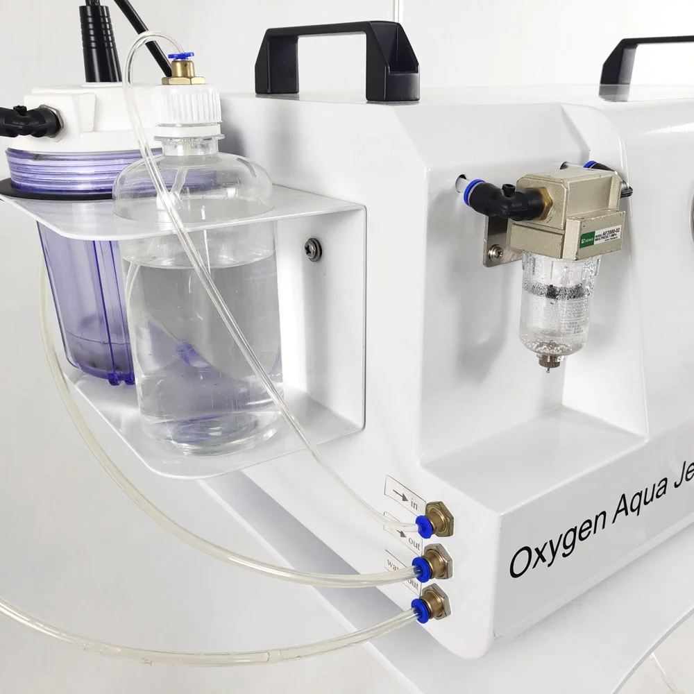 جهاز STLF LZS SY-HY10 Jet Peel Oxygen Glow 5 في 1 Hydro Facial لإزالة الرؤوس السوداء