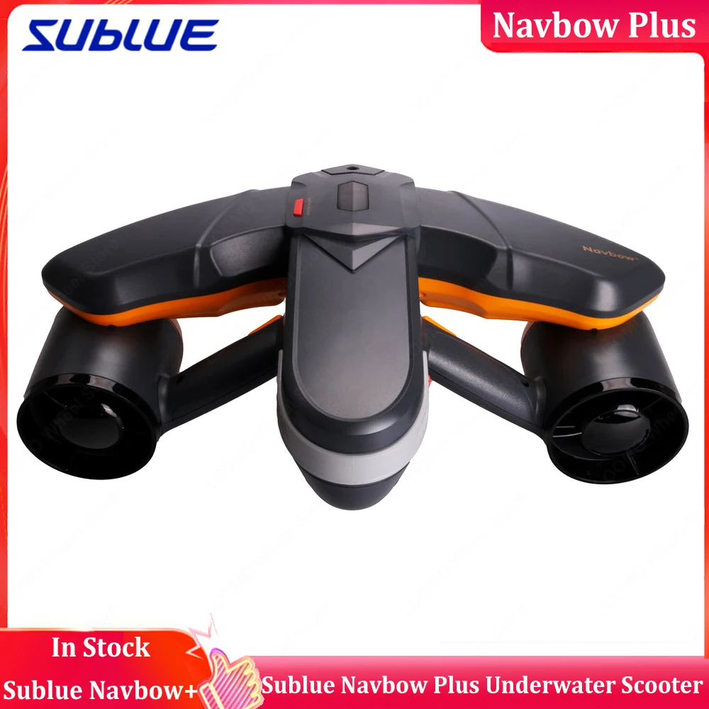 

Sublue Navbow+ Hand-held Smart Electric Underwater Scooter Equipped with 3Speed Switches Digital Compass Intelligent APP Control