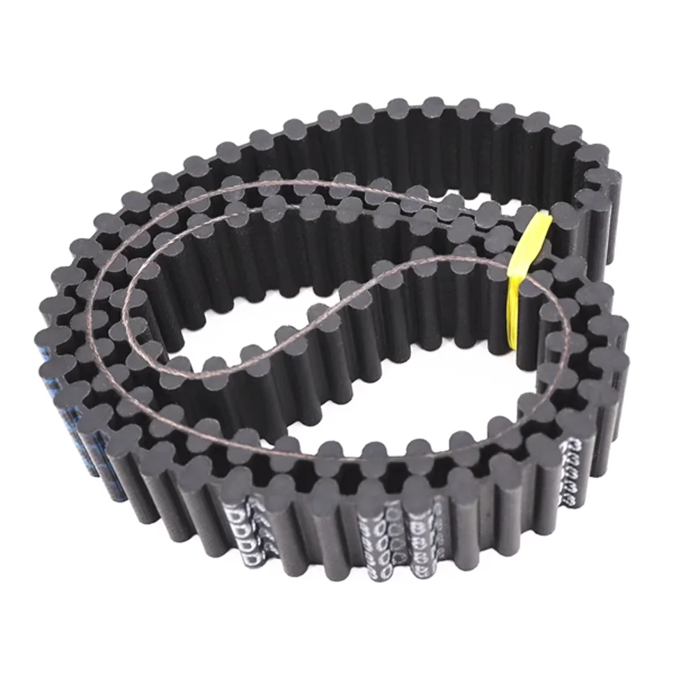 DAS14M 2002mm/2100mm/2240mm/2310mm/2380mm/2450mm/2506mm/2590mm/2660mm/2800mm 両面歯付きシンクロベルト ピッチ=14mm