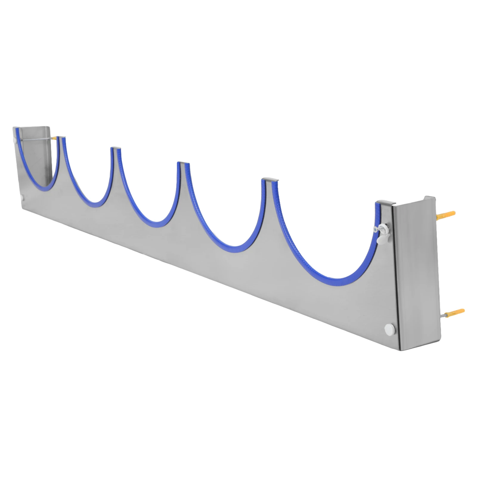 شماعة قبعة صلبة للجدار مع شريط مطاطي، رف معلق لوضع القبعة الصلبة لورشة مكتب موقع البناء