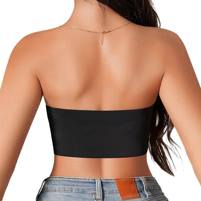 حمالة صدر نسائية بدون حمالات مبطنة بدون خياطة بإبزيم أمامي حمالة صدر مثيرة ومريحة وناعمة للإناث #3