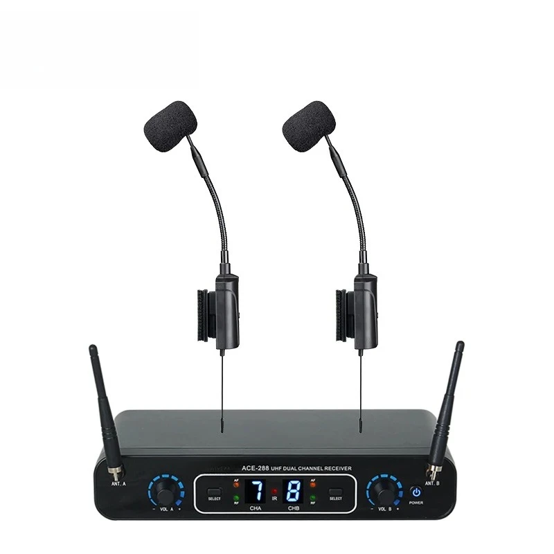 ACE-288 AT-5 Wireless Musical Instruments Microphone for Accordion,acoustic Guitar, Stringed Instrument