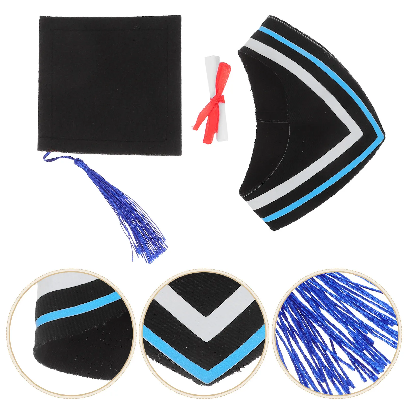 

Набор для выпускного: костюм медведя, воротник, шапка, сертификат, аксессуары для переодевания, комплект для выпускного бала