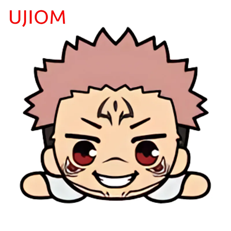 UJIOM Cute Gojo Satoru Prone Posture Wall Sticker Trendy Enchanting Chic Scratch Proof Decal Suitable For Creative Stickers