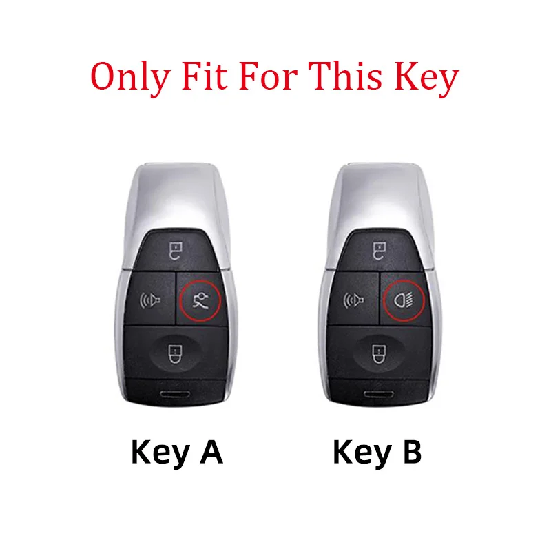 Zinc Alloy Car key Fob Protect Case Shell Set for BAIC MOTOR for Beijing BJ30 BJ40 BJ80 Smart 4 Button Remote Holder Accessories