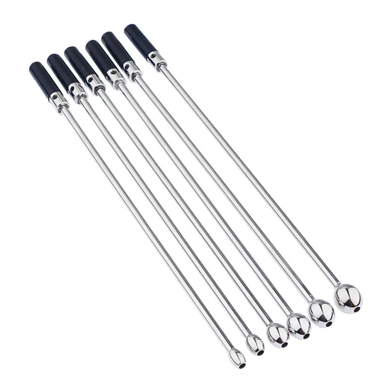 Adult toy metal stainless steel pleasure horse eye urethral plug long style horse eye insert vibrator hollow 088