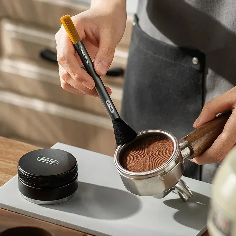 Kaffee bürste handge kurbelte Kaffeemühle Reinigungs bürste Kaffee maschine Reinigungs bürste Kaffeepulver Reinigungs bürste Kaffee werkzeuge