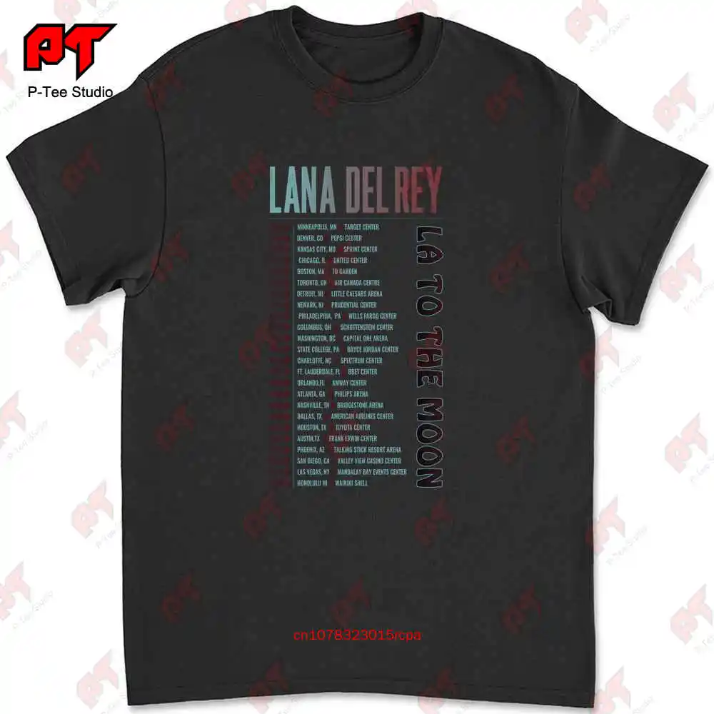 Lana Del Rey Ray Lust For Life To The Moon 2017 Tour Official T Shirt S M L Xl SEOL