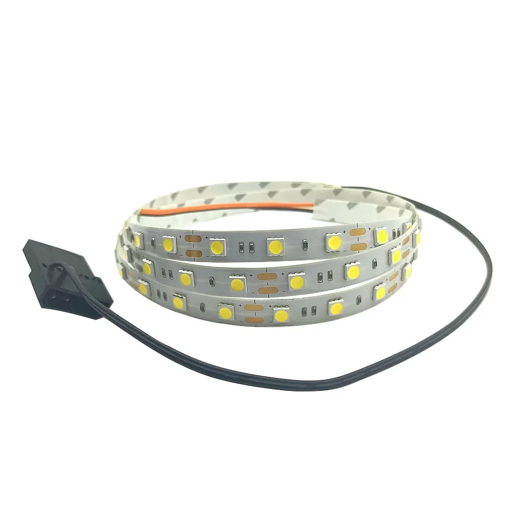0.5-3M DC 12V led light 5050 red green blue white pink for pc case Background PC Computer Adhesive tape Light Connector