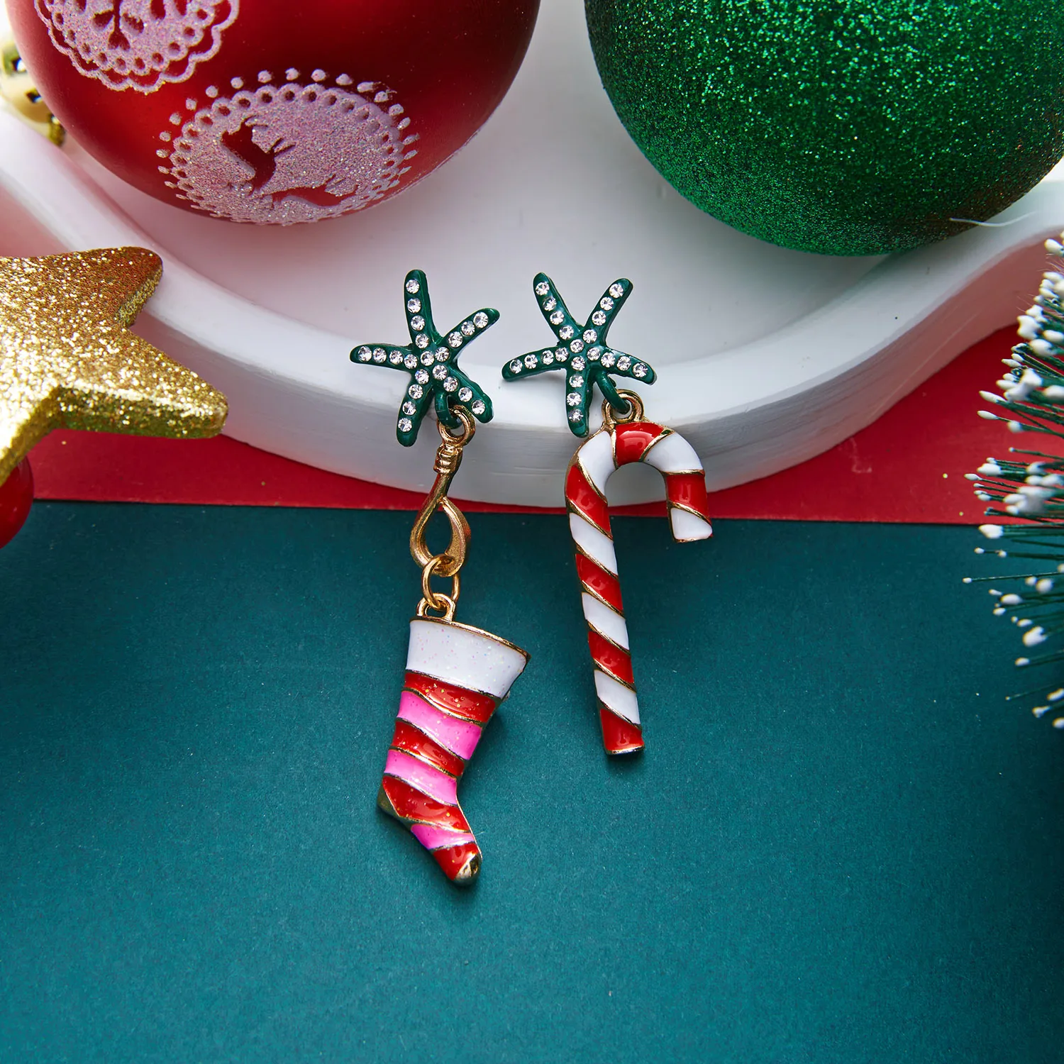 Kerst Dangle Oorbellen Collect - Christmas Stocking Hanging recensie en prijs