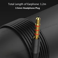 OLAF – écouteurs filaires intra-auriculaires de 3.5mm, avec Microphone, oreillettes stéréo basses, contrôle intégré pour le sport, pour téléphones 4