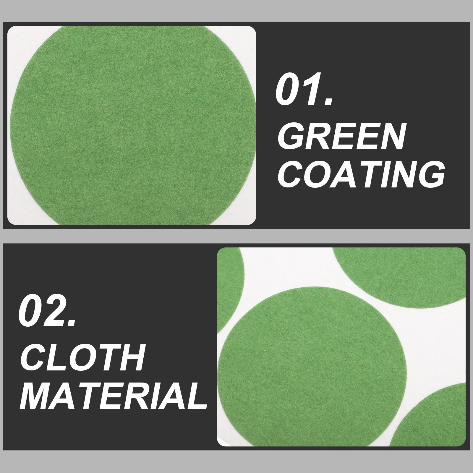 

1 Sheet Green Dots Cloth Repair Patch Snooker Tablecloth Mending Sticker Pool Billiard Table Accessories Adhesive Marker Patch