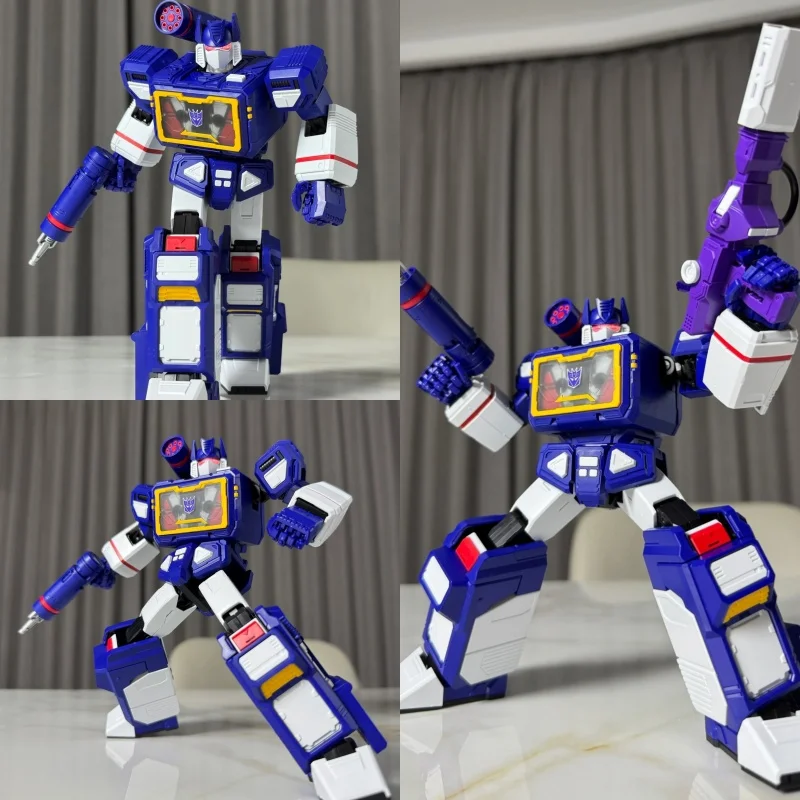 Offre spéciale Blokees Soundwave édition d'action modèle mobile jouet Rumble Ravage Shockwave accessoires Festival cadeau ornement de bureau