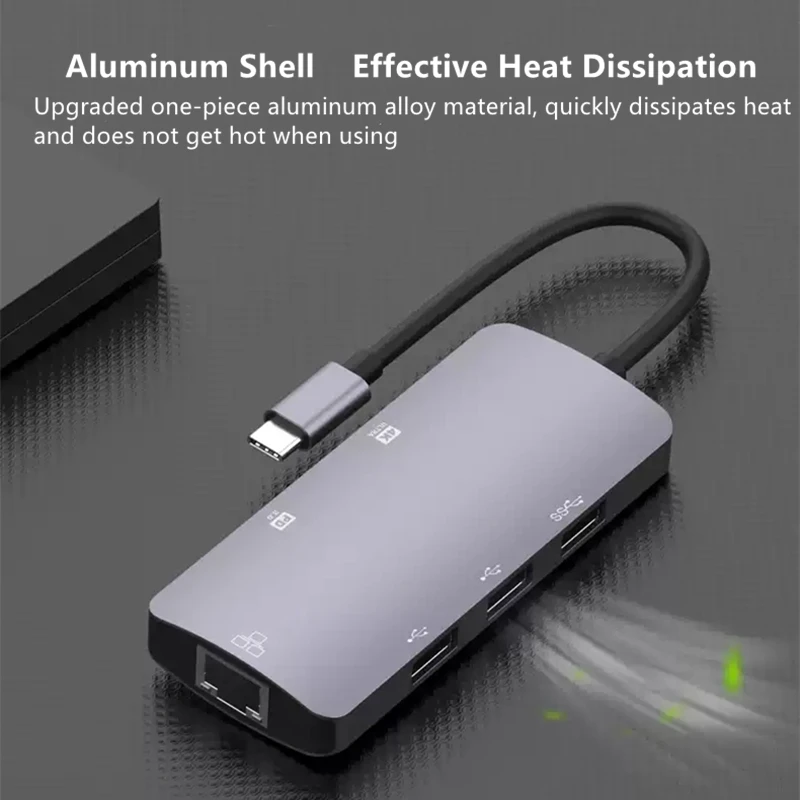 스팀 데크 4K 어댑터 비디오 컨버터 다기능 비디오 독 어댑터, 모바일 PC 스팀용