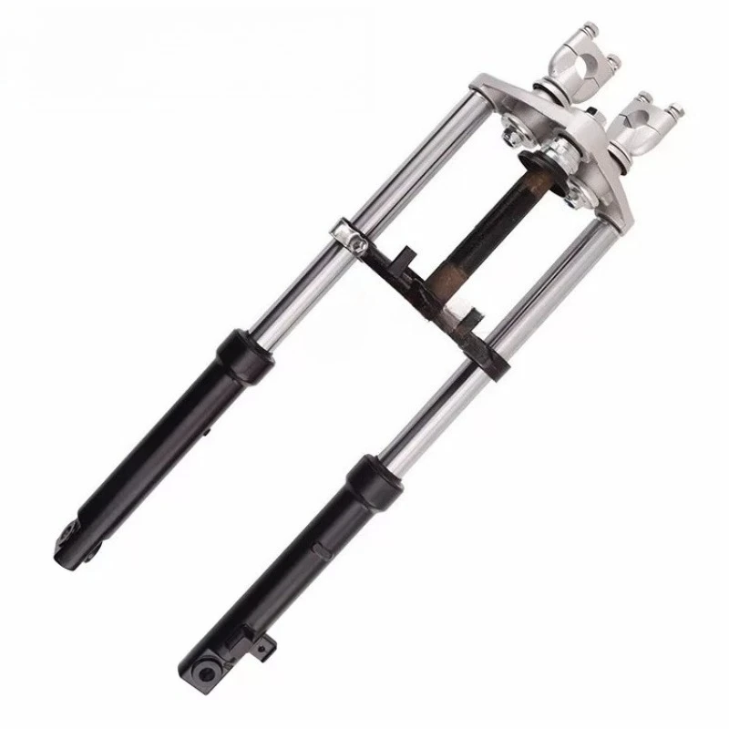 Small Mini Kids Dirt Bike Front Fork Shock Absorber 520mm 27mm for 50cc 70cc Drum Brake Pit Bike