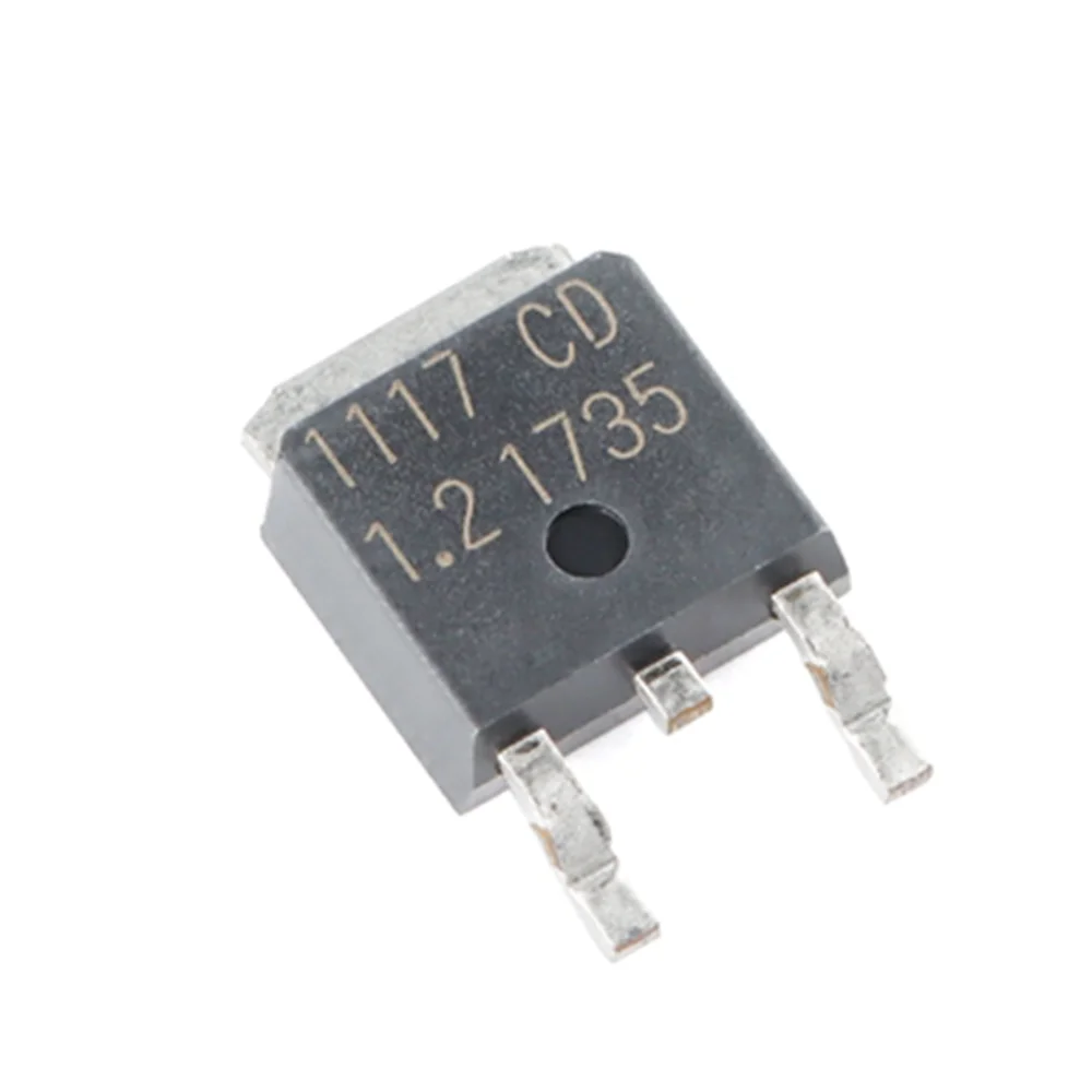 10PCS/Lot AMS1117CD-ADJ AMS1117-5.0 AMS1117CD-2.5 AMS1117CD-1.5 AMS1117CD-1.2 AMS1117-3.3 3.3V TO-252 TO252 Original And New IC image 6
