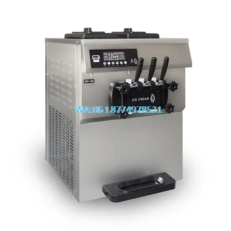 Wmwmnu for Stainless Steel High Quality Vertical Hard Ice Cream Soft Serve Maker