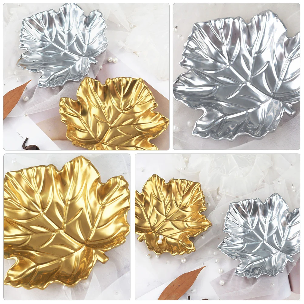 

Silicone Maple Leaf Mould DIY Tray Dish Making Mold Transparent Easy DIY Crystal Epoxy Mold Maple Leaf Shaped Mould