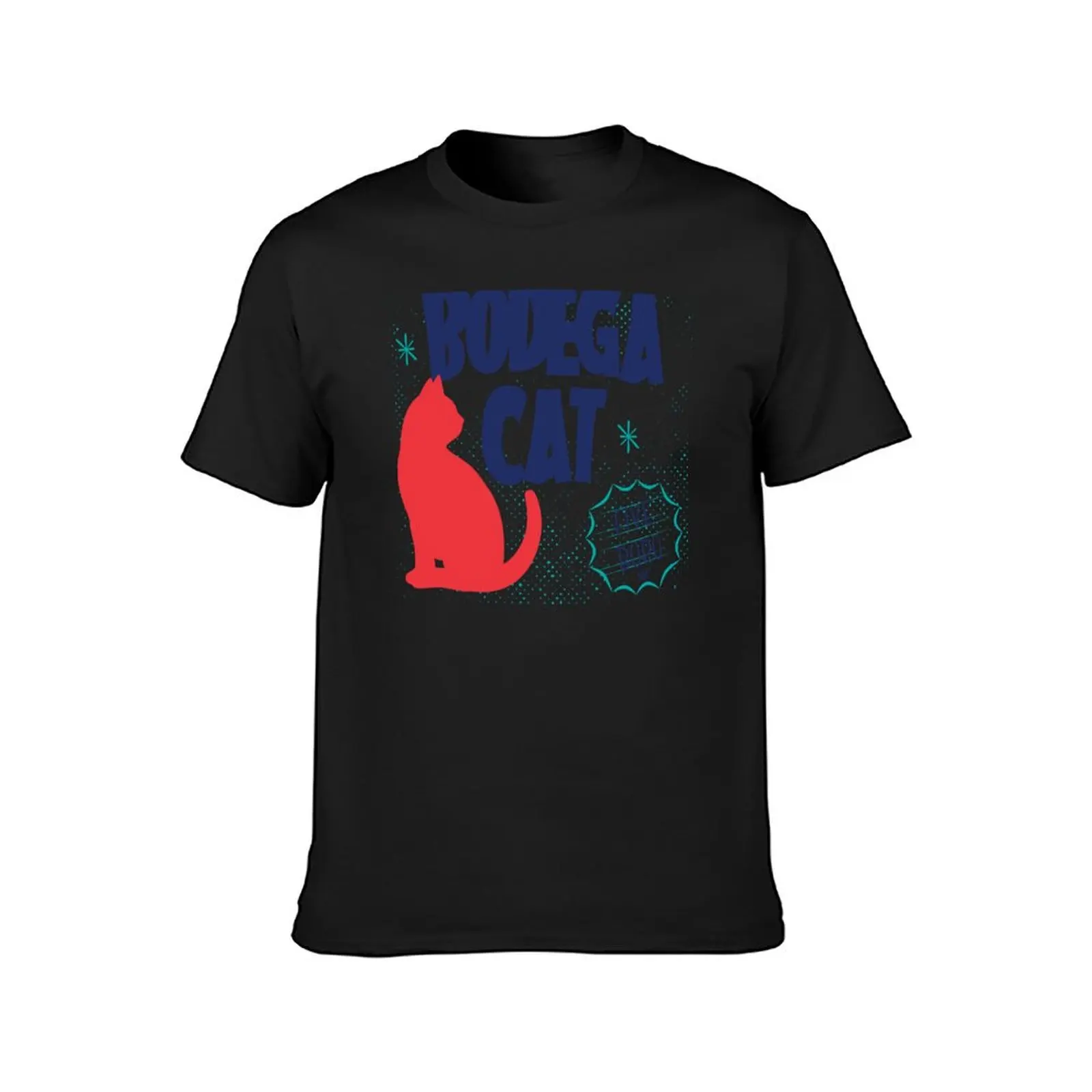 BODEGA CAT FIVE BORO T-Shirt aesthetic clothes Aesthetic clothing Blouse mens graphic t-shirts