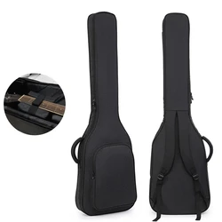 Thicken Guitar Bag 15mm Cotton Pad Rip-stop Bass Backpack Electric Guitar Shoulder Bag Cover Carrying Case Neck Cushion Design