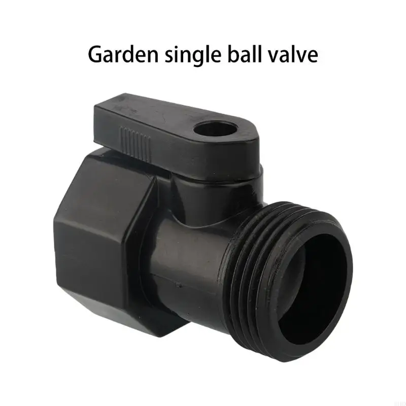 

Garden single pass ABS handle ball hose connector