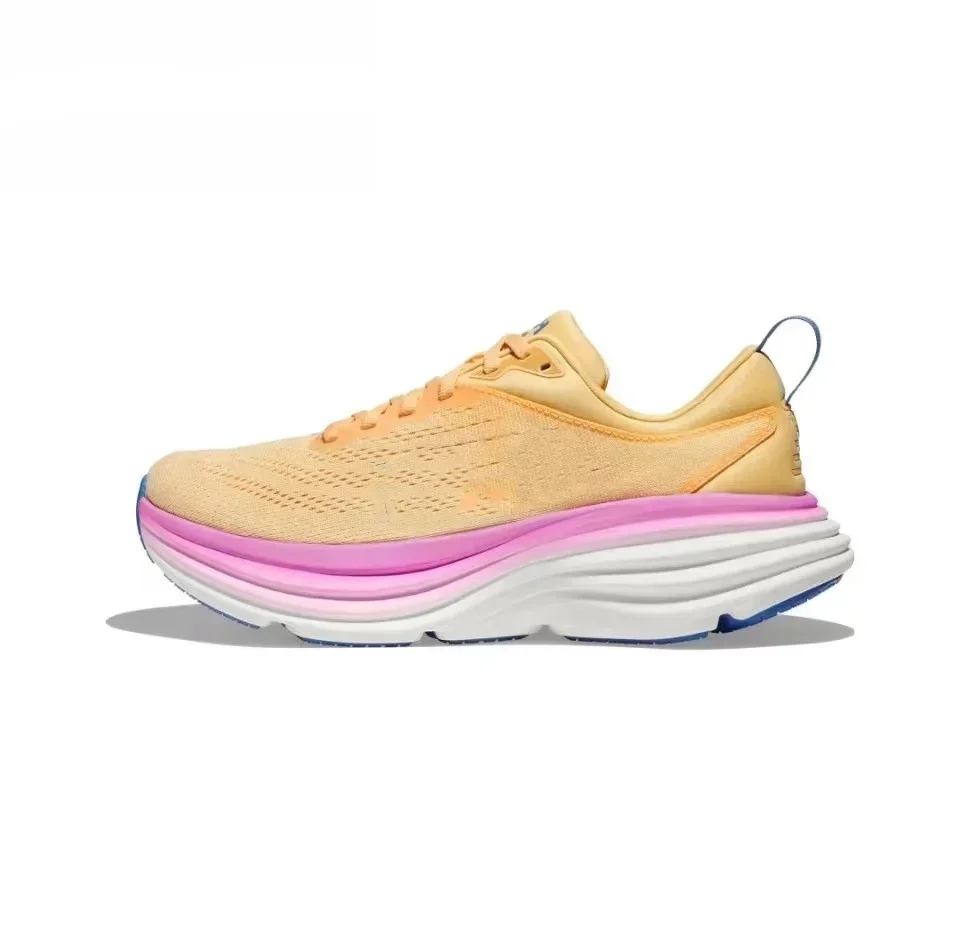 Hardloopschoenen Bondi8 Ademende antislipdemping Road Runs-schoenen Heren Sportschoenen Sneaker Dames