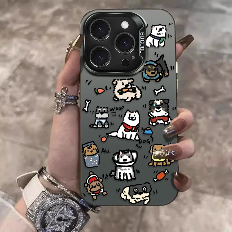 Funny Cartoon Cat Dog Phone Case for Infinix Hot Note Zero 60i 60 50 40 30 30i 20 20s 12 12i Smart 10 Pro Plus 4G 5G Back Cover - view 2